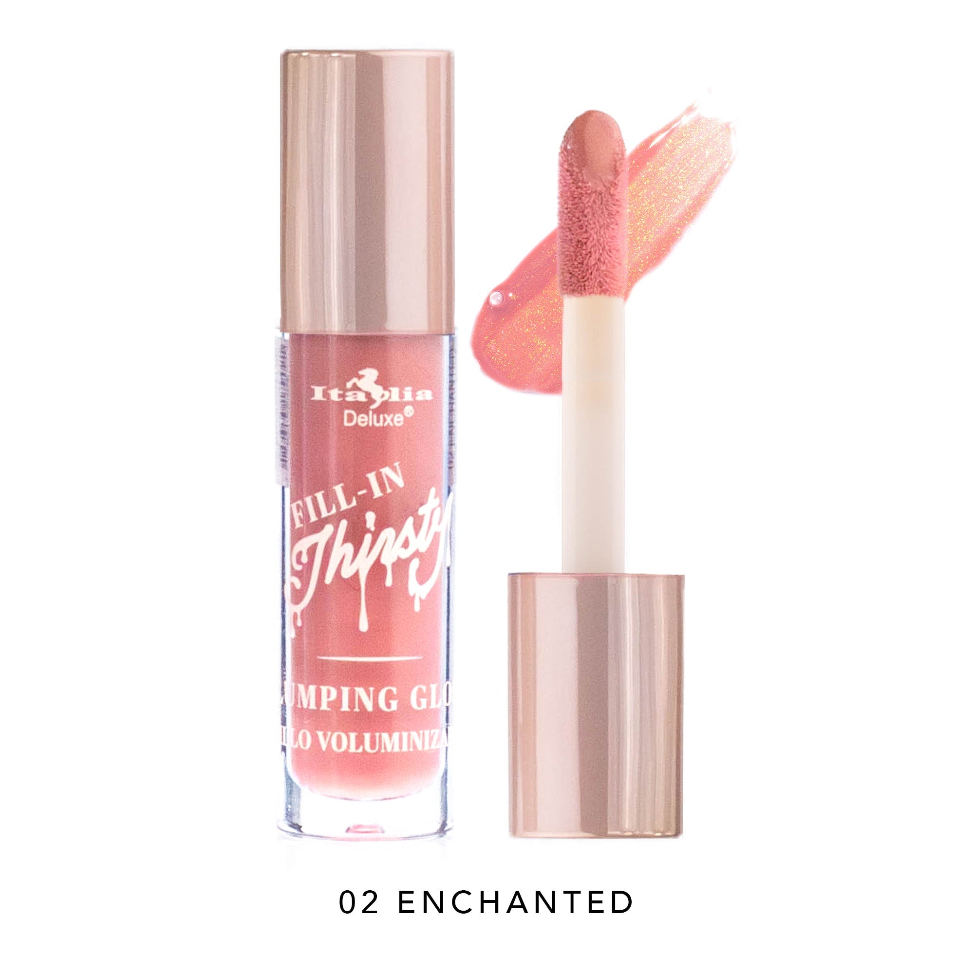 Lip Gloss Fill-In Thirsty Voluminizador Italia Deluxe