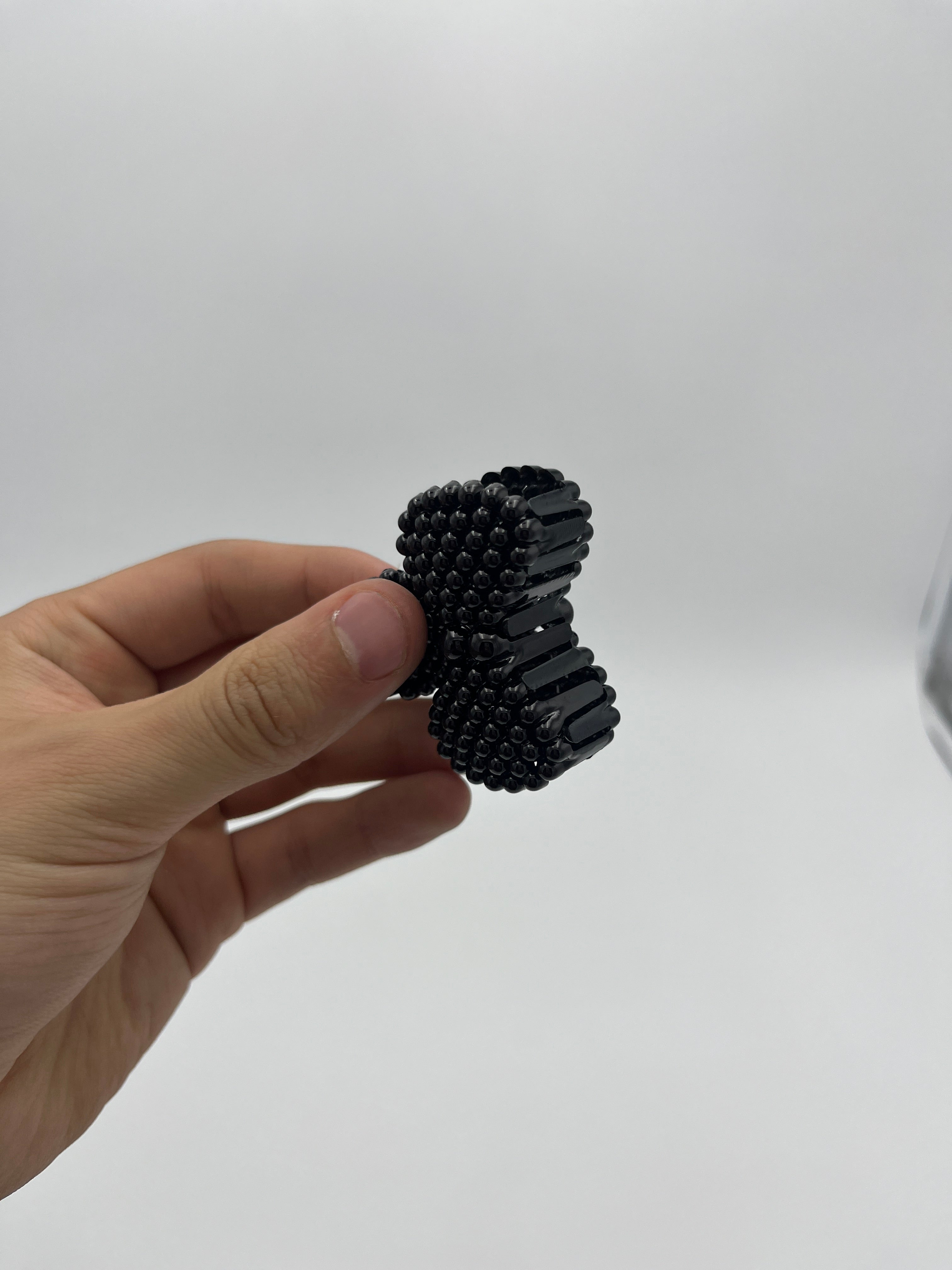 Pinza Chica Moño Negro - Paquete de 12 piezas 2.58 c/u