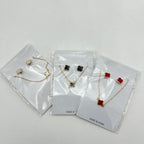 Collar con Aretes A4 - Paquete de 12 piezas 11.25 c/u