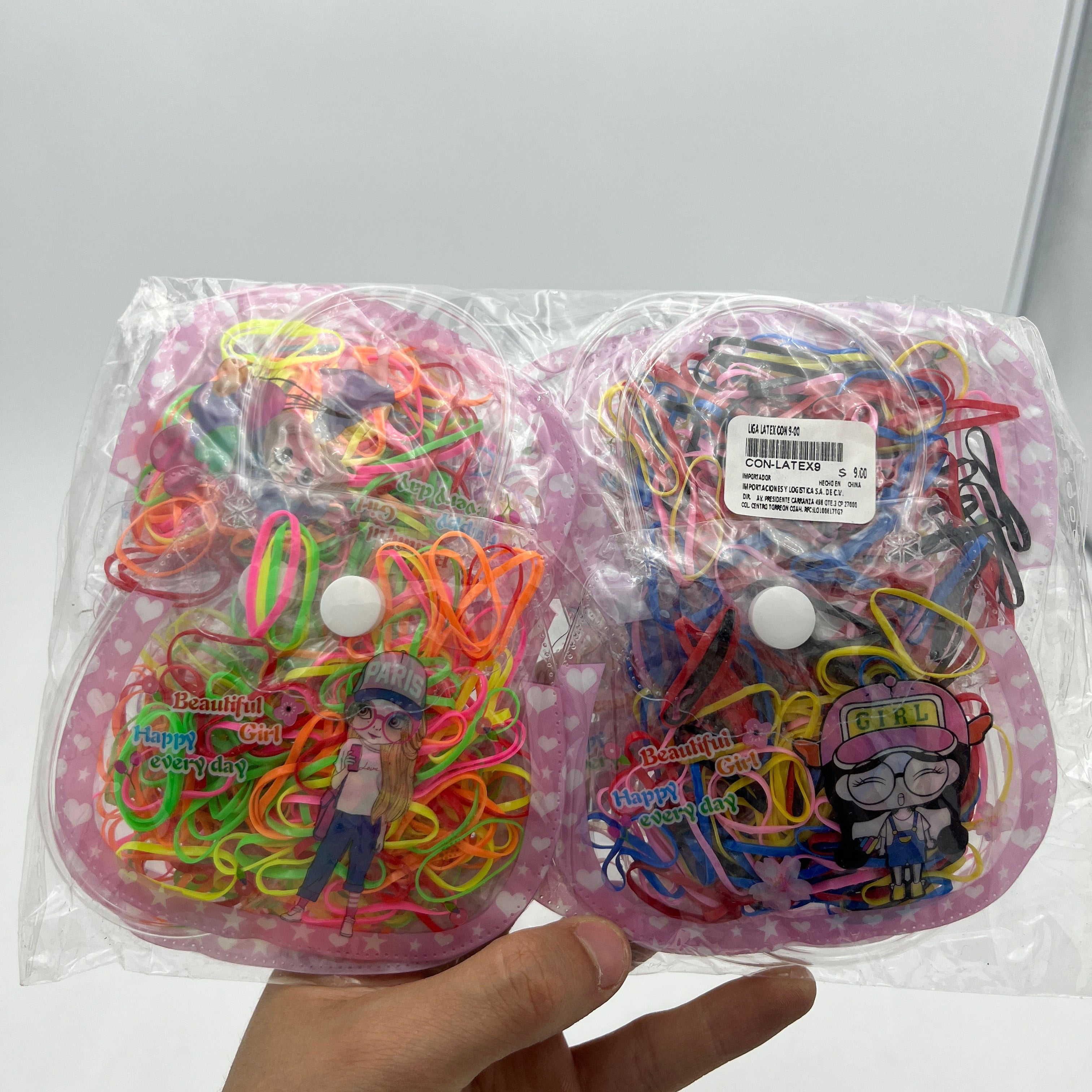 Bolsita Liga Látex Grande - Paquete de 12 piezas 2.17 c/u