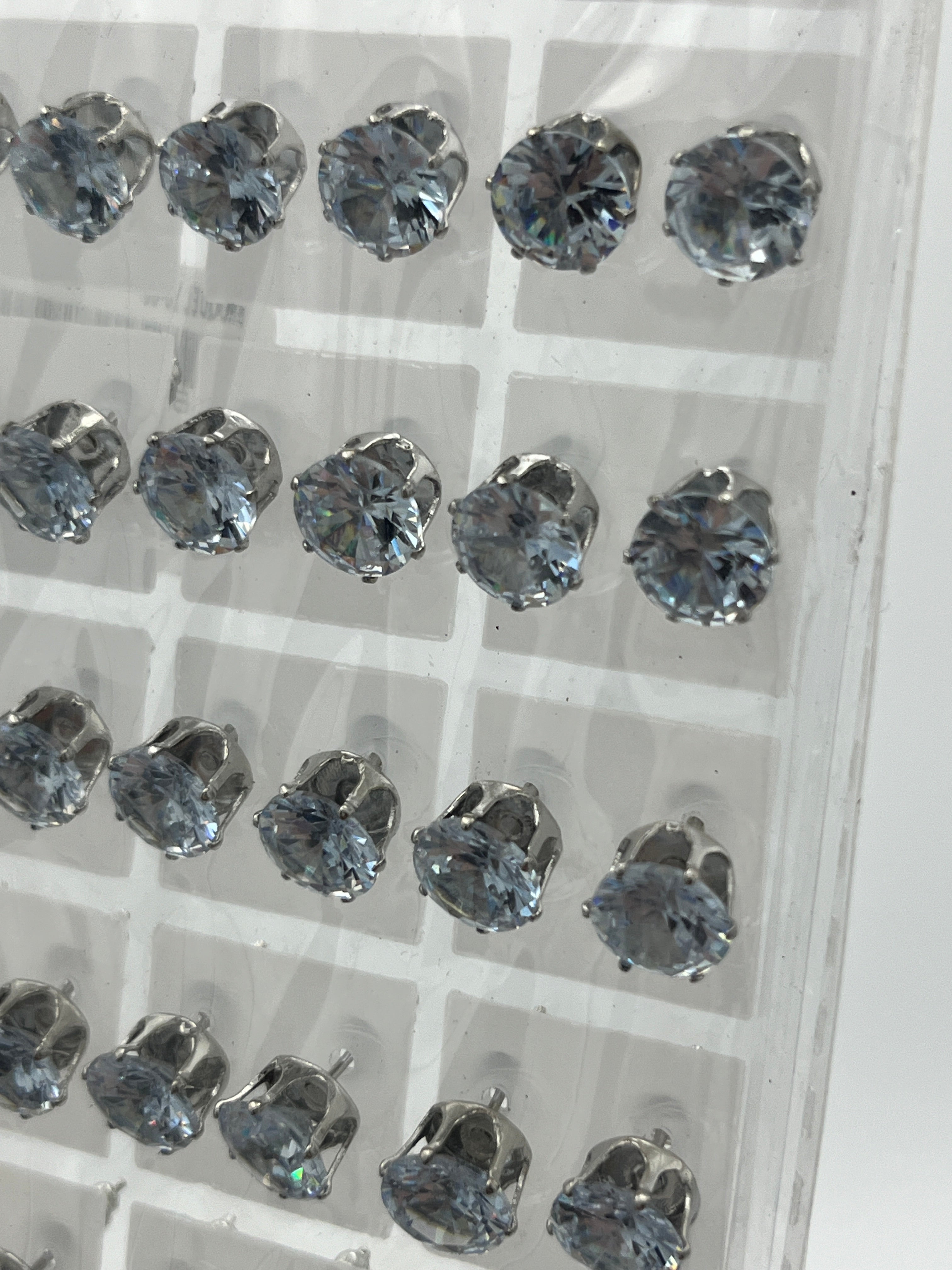 Broqueles Zirconia - Paquete de 36 piezas 1.75 c/u