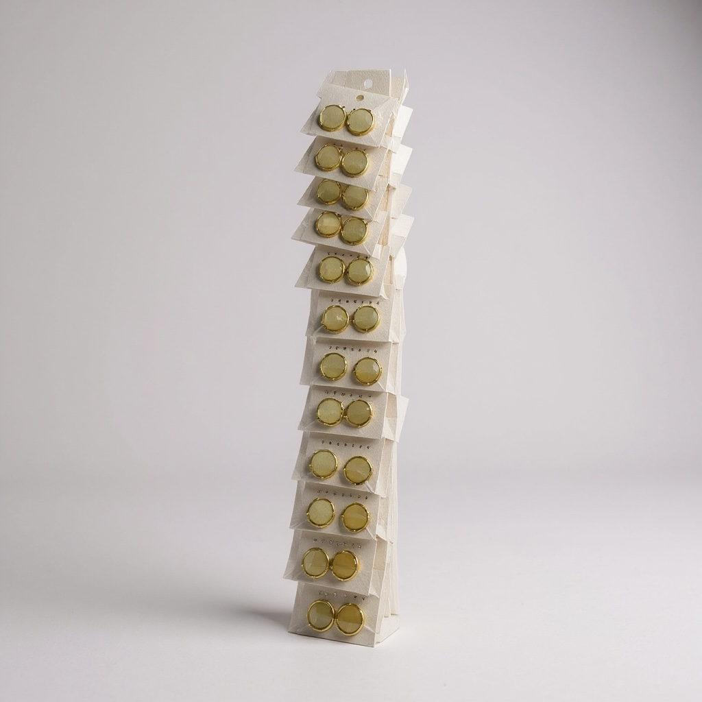 Arete Dorado A1 - Paquete de 12 piezas 11.25 c/u