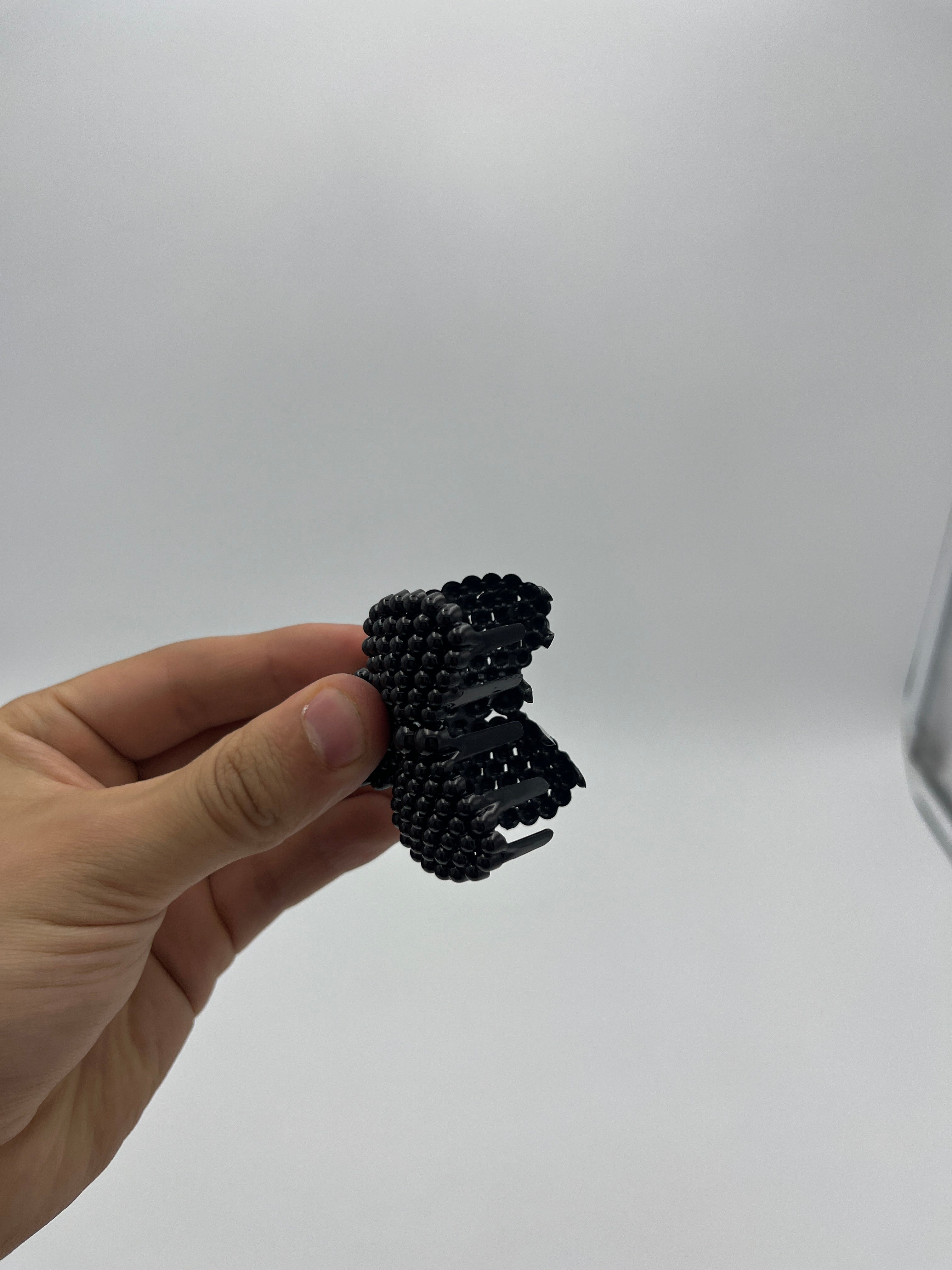 Pinza Chica Moño Negro - Paquete de 12 piezas 2.58 c/u