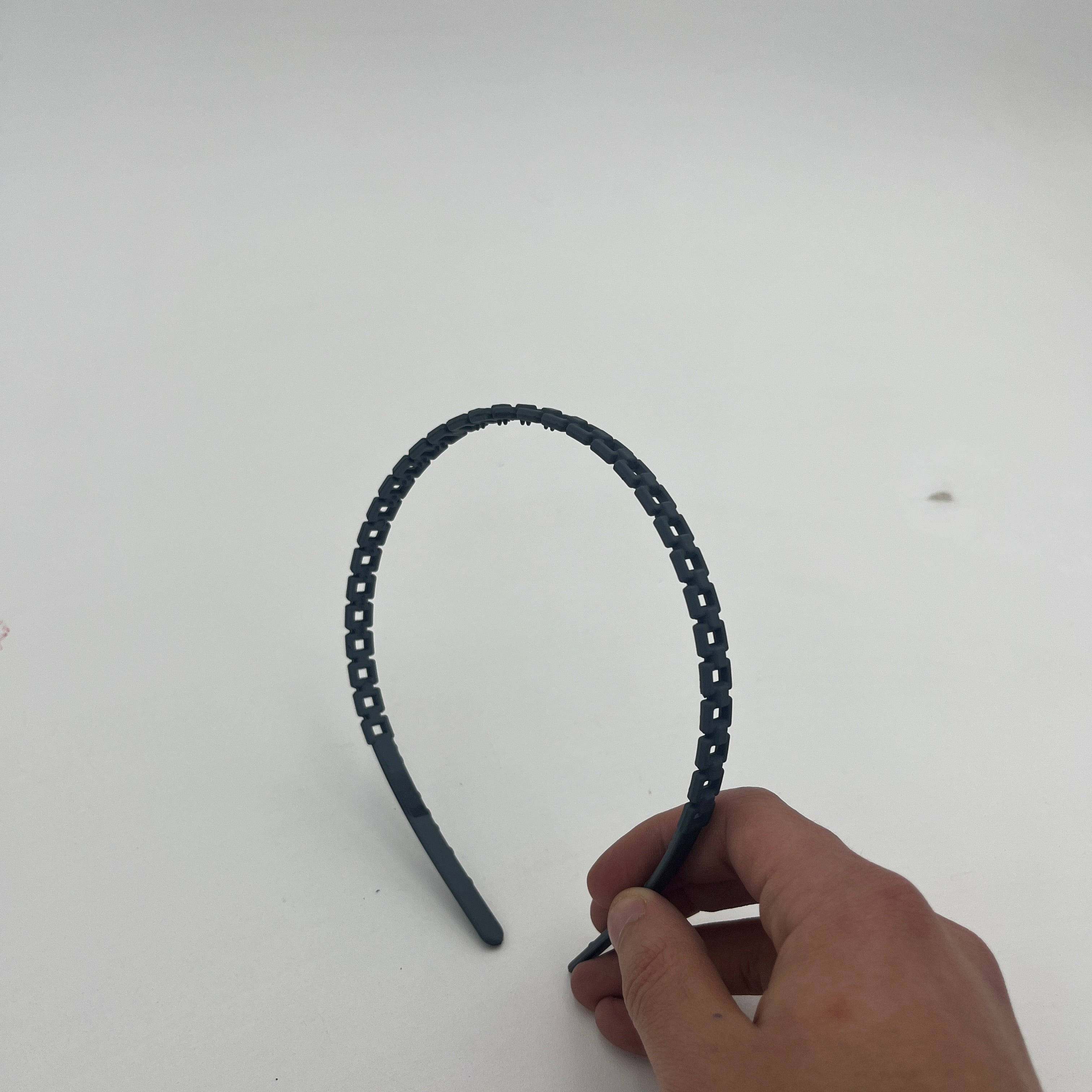 Diadema cuadros Colores Surtidos - Paquete de 12 piezas 1.83 c/u