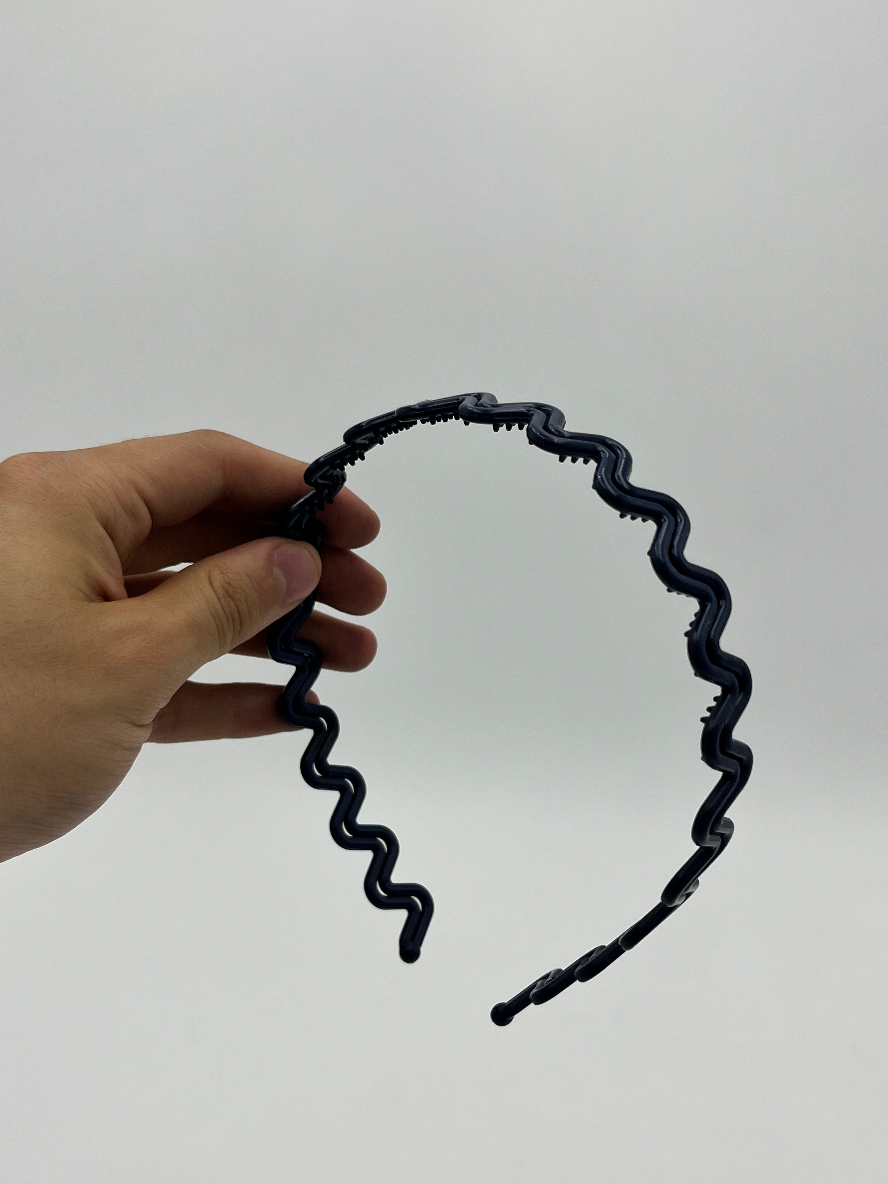 Diadema Onda Doble Colores Surtidos - Paquete de 12 piezas 1.83 c/u