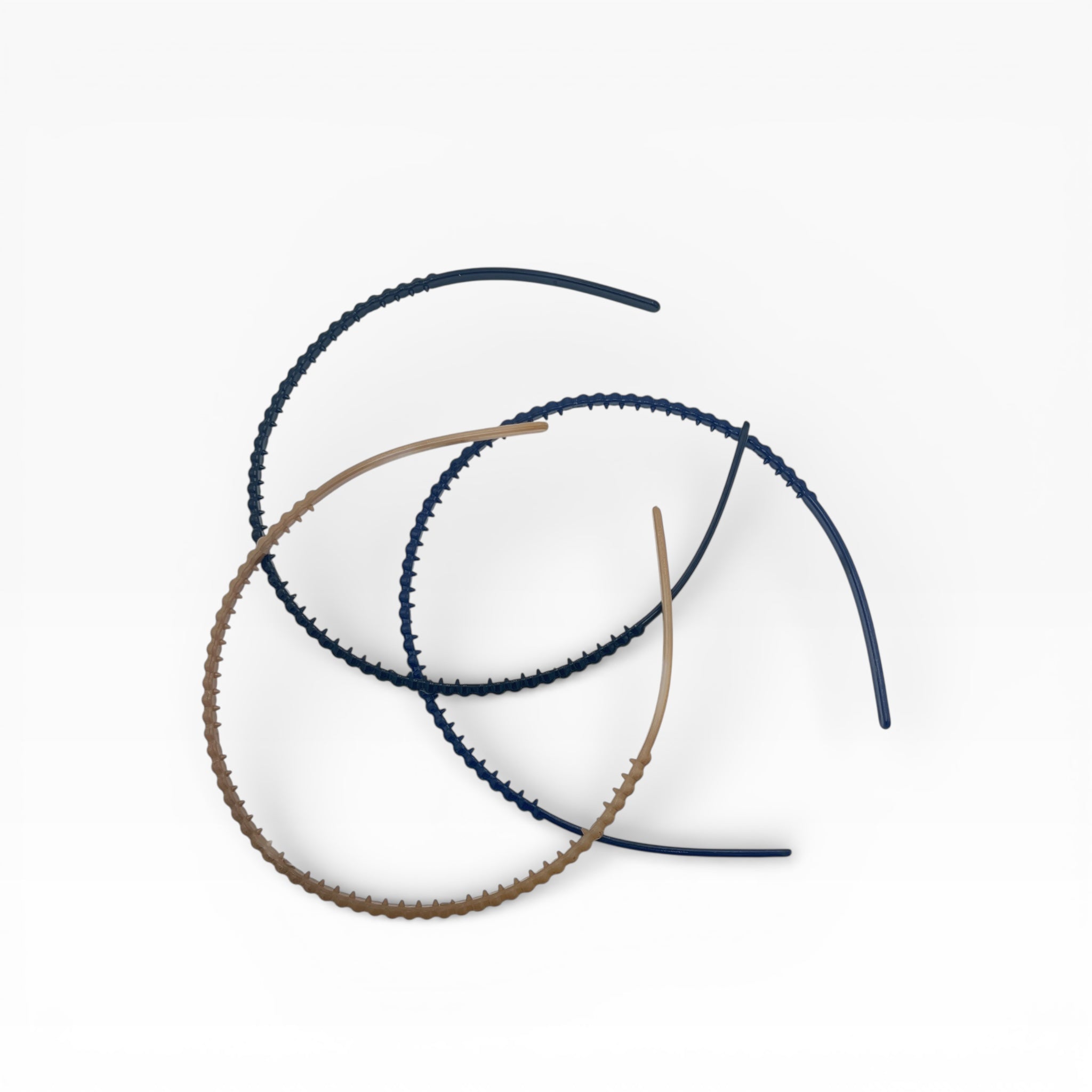 Diadema Sencilla Puntos Colores Surtidos - Paquete de 12 piezas 1.83 c/u