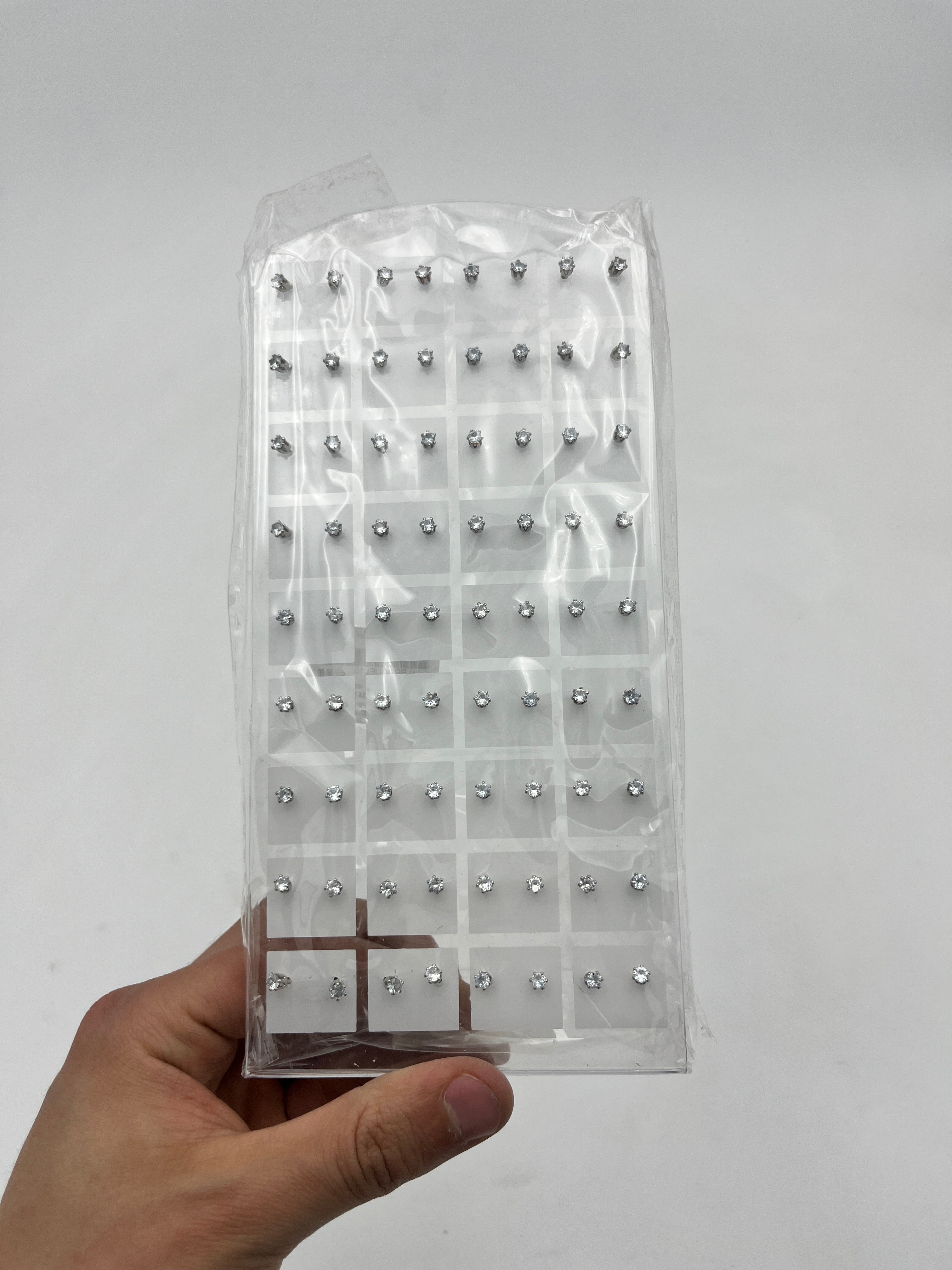 Broqueles zirconia mini - Paquete de 36 piezas 1.75 c/u