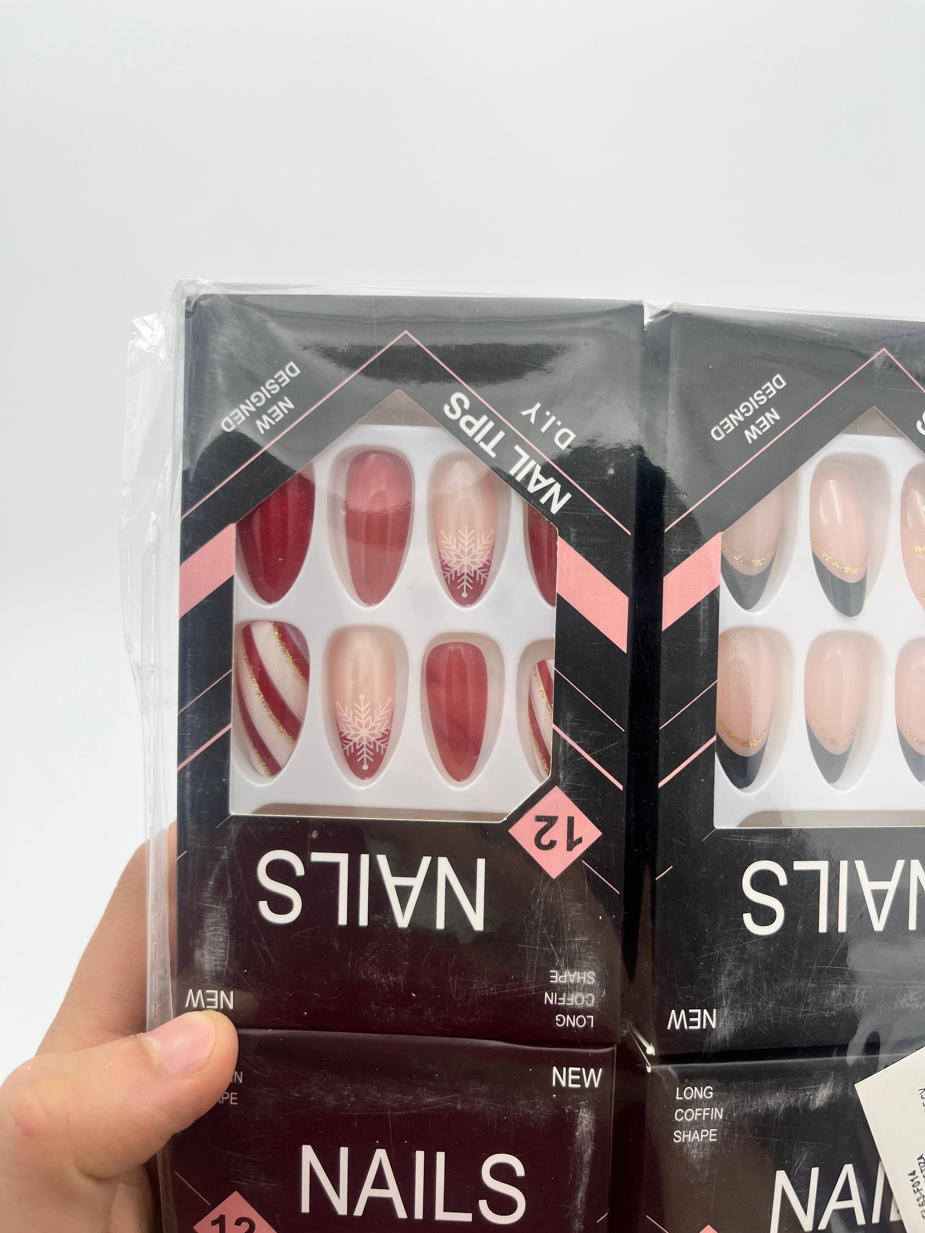 Uña Postiza Beautiful - Paquete de 12 piezas surtidas 10.00 c/u