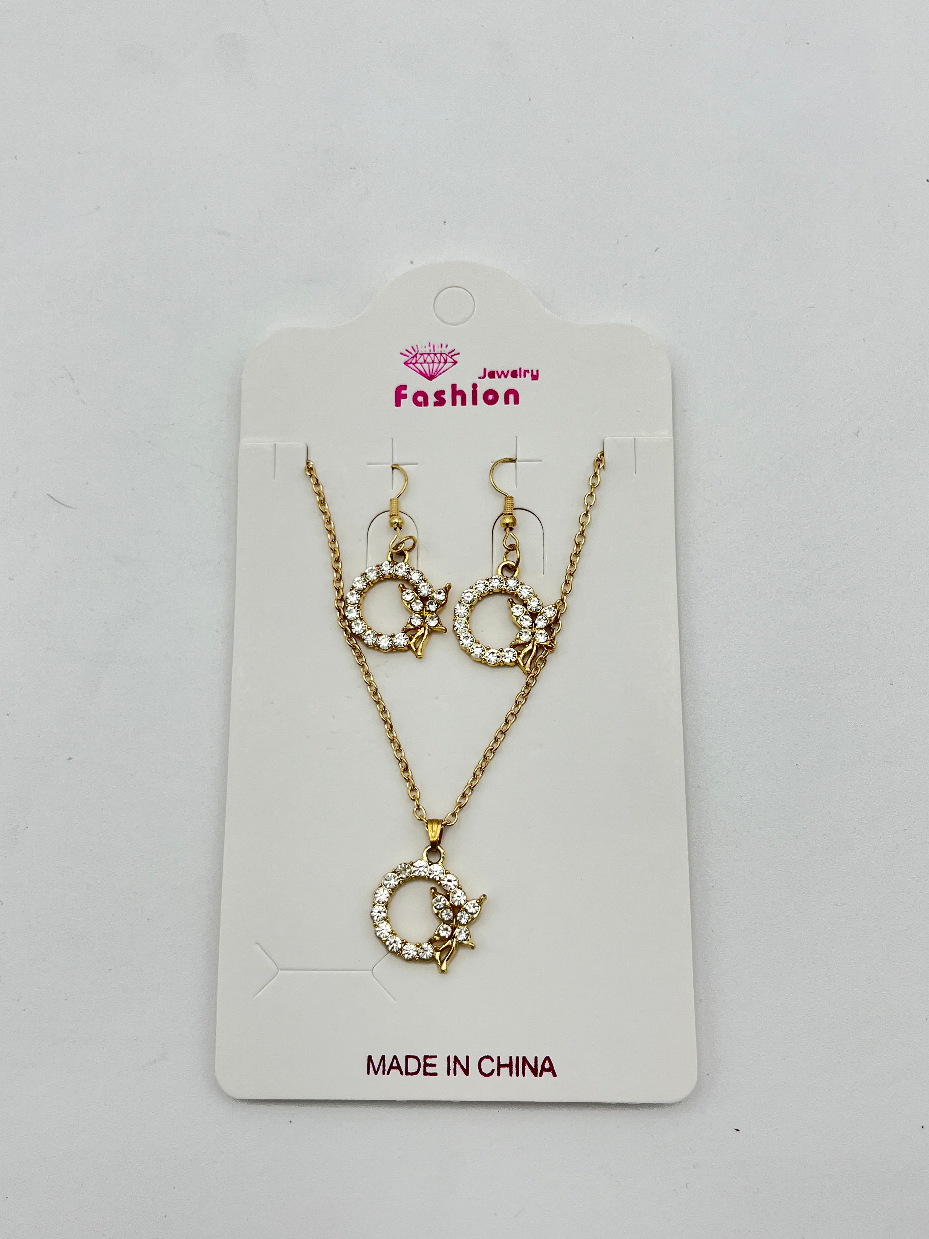 Collar con Aretes A1 - Paquete de 12 piezas 11.25 c/u