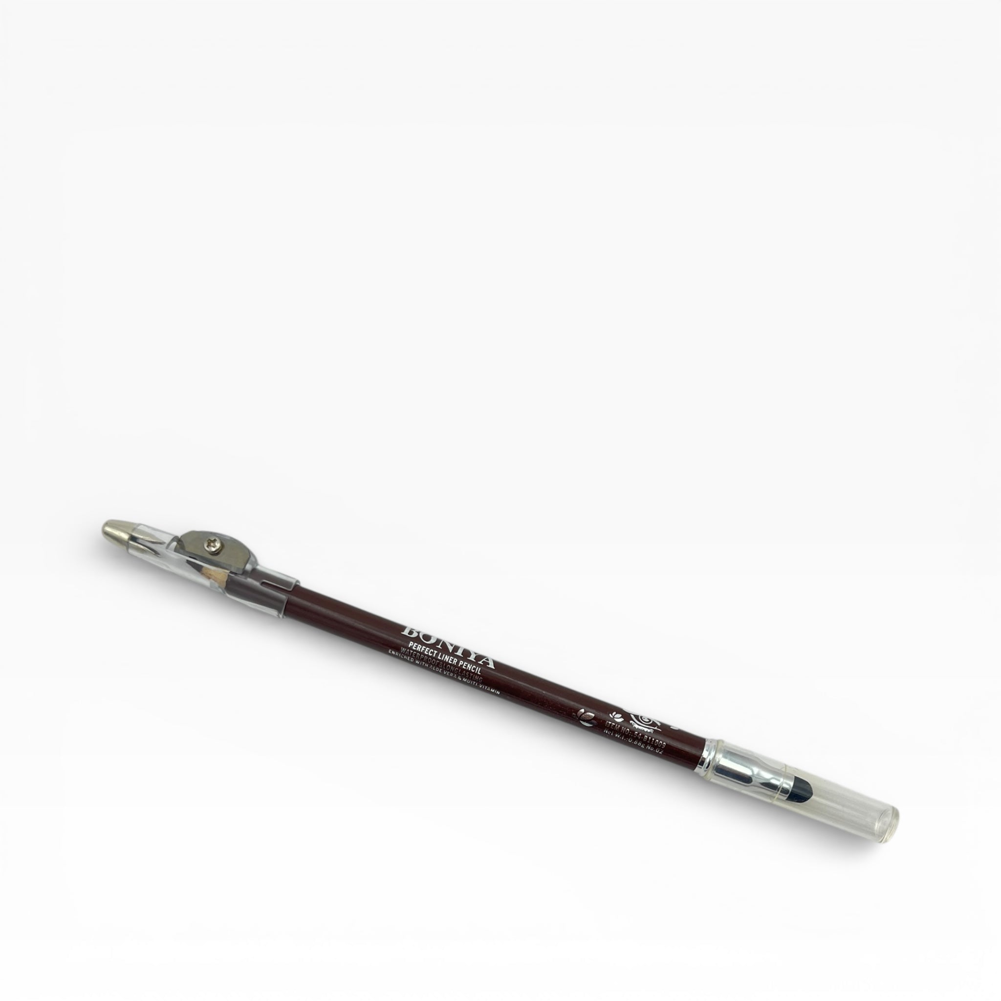 Lápiz con cepillo y sacapuntas Boniya - Paquete de 12 piezas 4.83 c/u