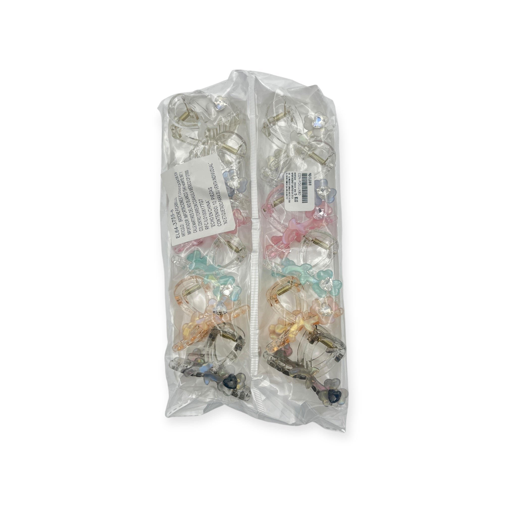 Pinza Deluxe Flor - Paquete de 12 piezas 15.00 c/u