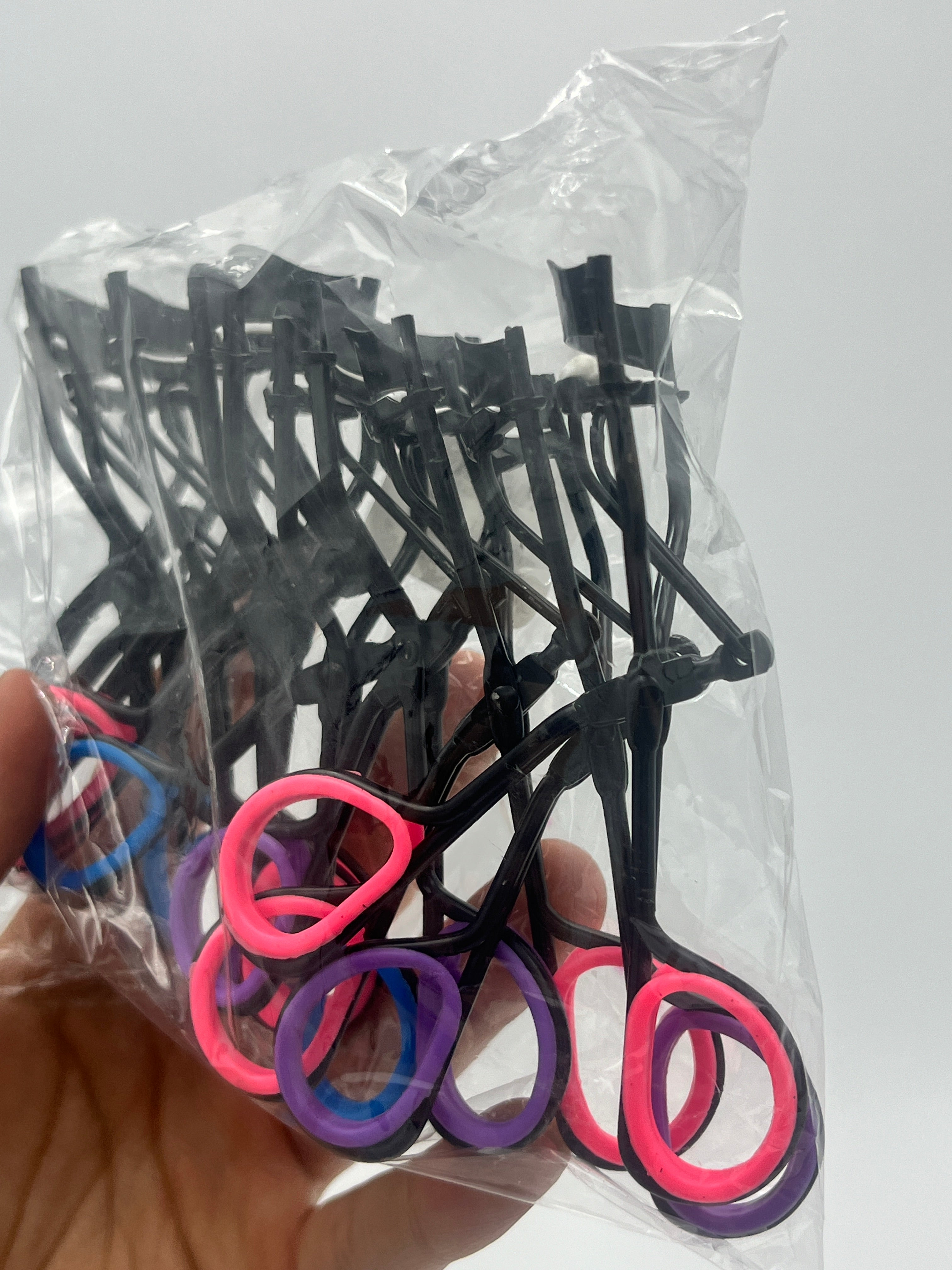 Rizador Metálico Negro Sin Resorte - Paquete de 10 piezas 8.40 c/u