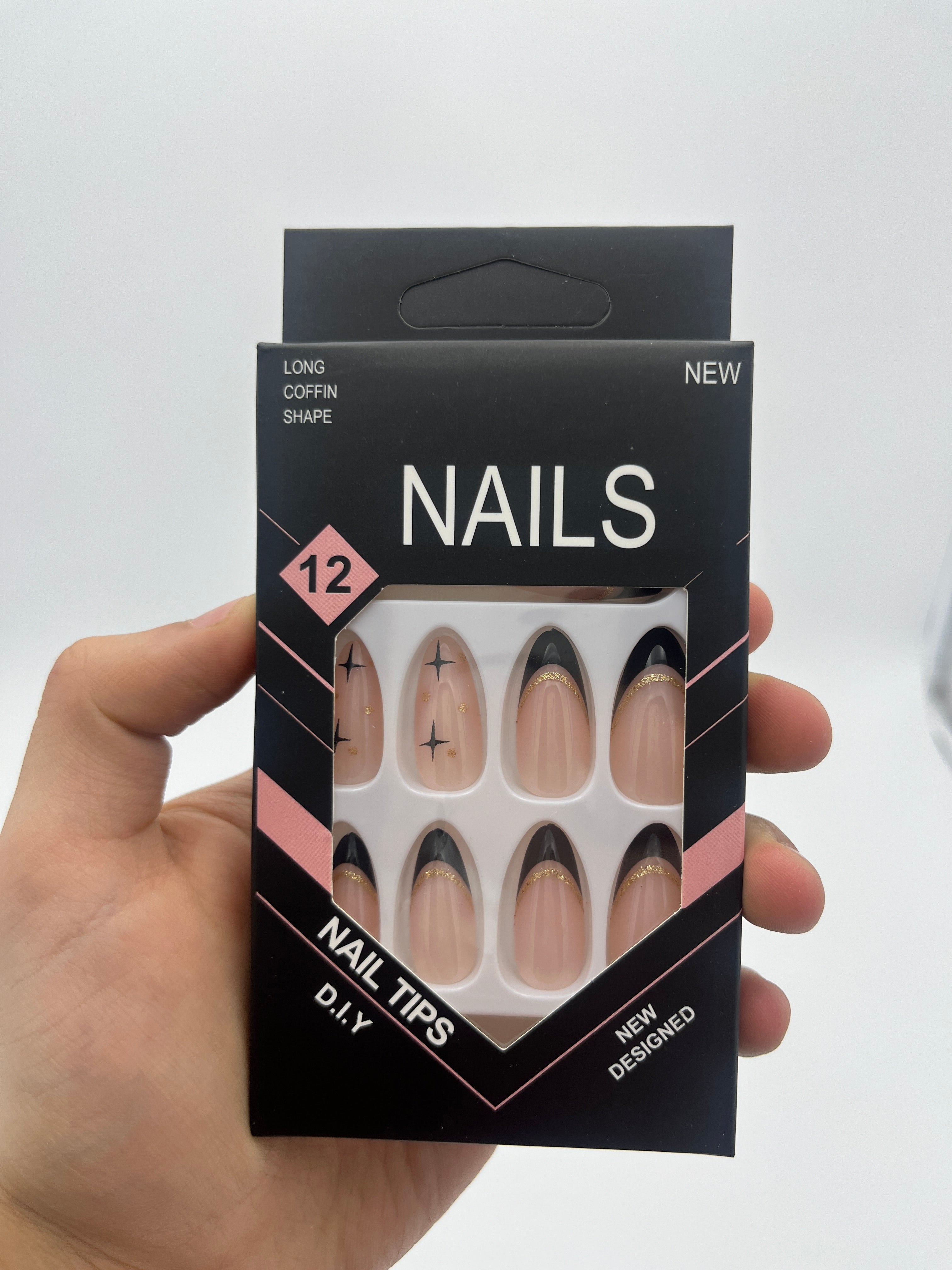 Uña Postiza Beautiful - Paquete de 12 piezas surtidas 10.00 c/u