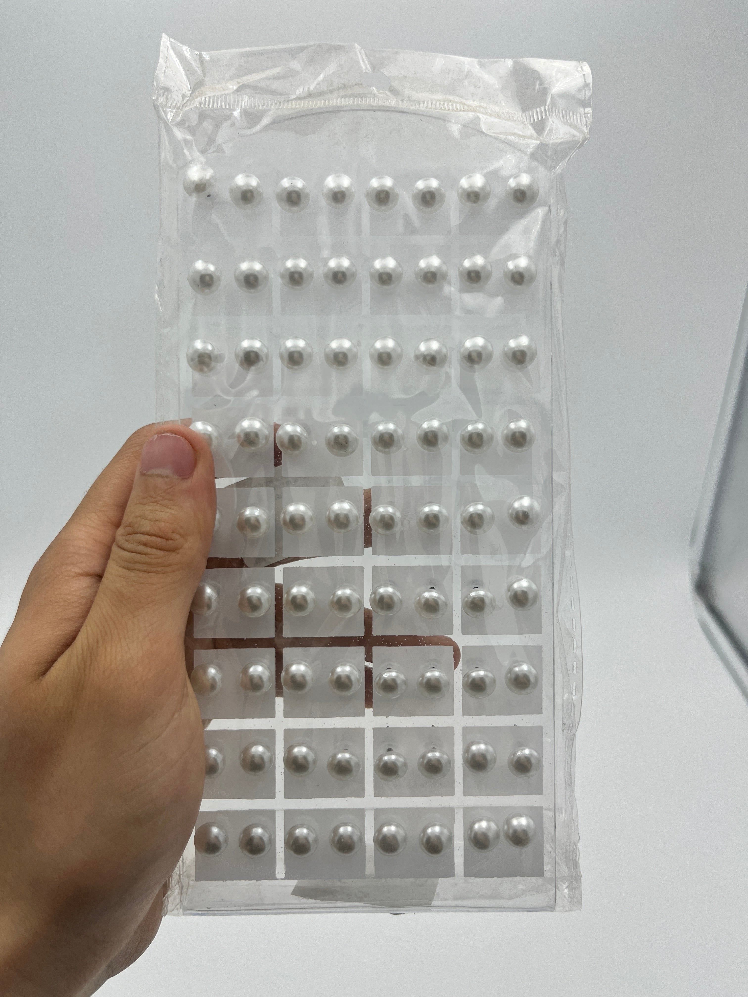 Broqueles perla - Paquete de 36 piezas 1.75 c/u