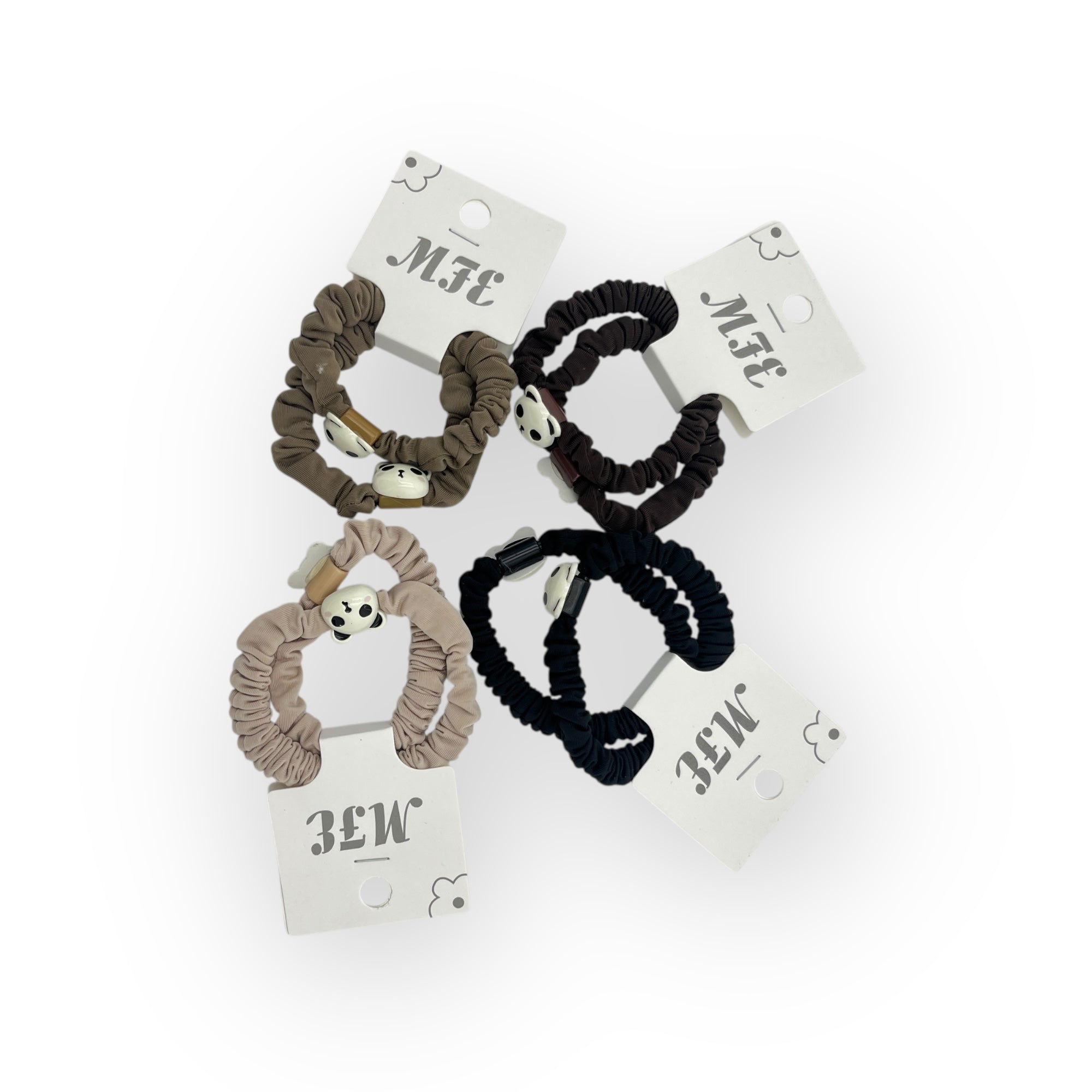 Liga Atado Con Adorno Panda - Paquete con 40 piezas 7.50 c/u