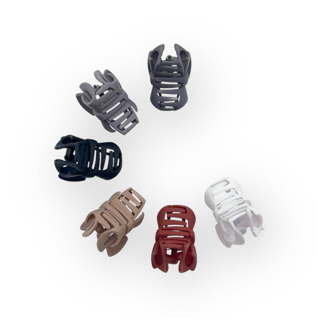 Pinza Chica Moño Colores - Paquete de 12 piezas 2.58 c/u