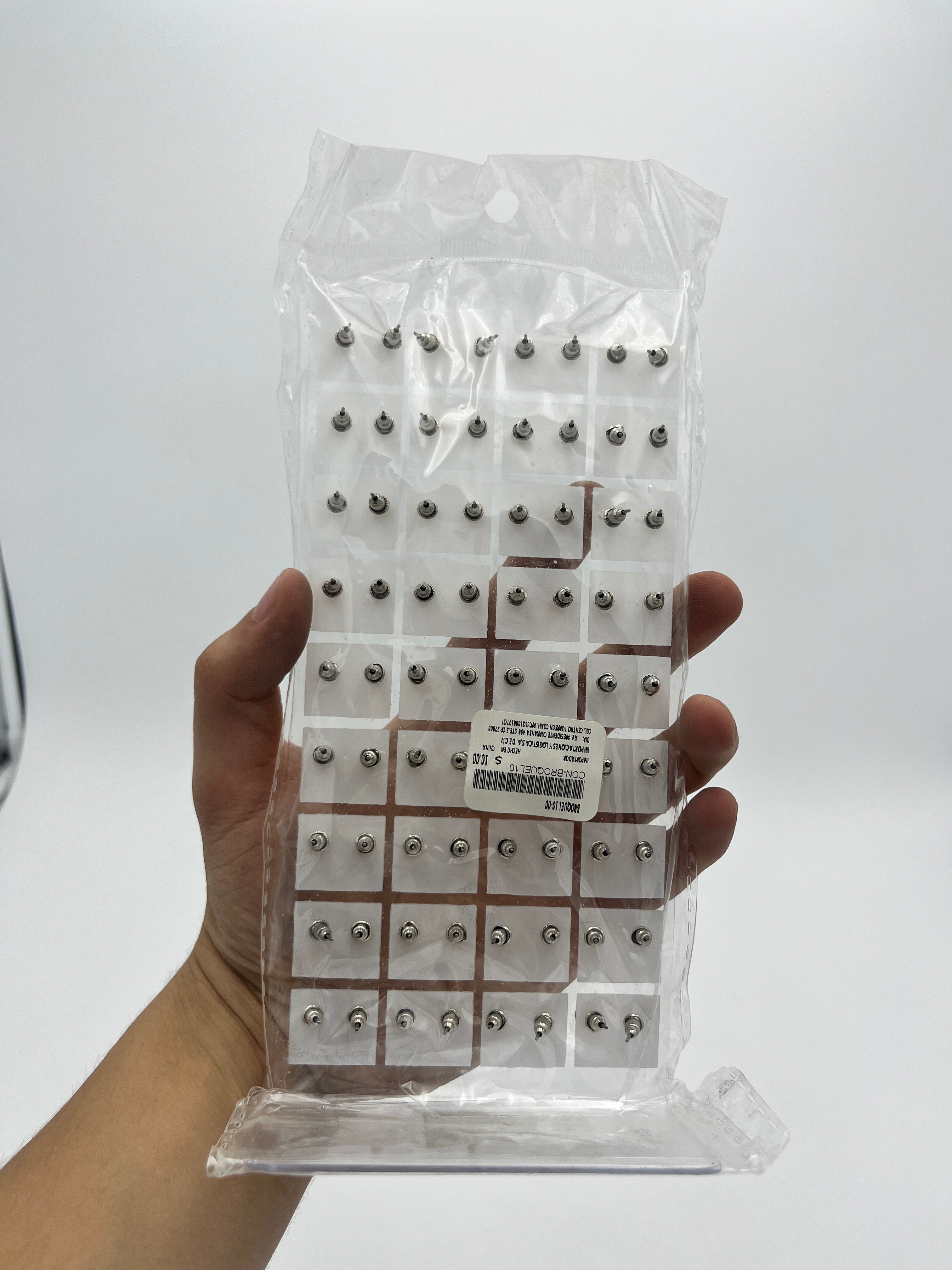 Broqueles Perla Dorada - Paquete de 36 piezas 1.75 c/u