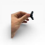 Pinza Chica mini negra - Paquete de 12 piezas 2.58 c/u