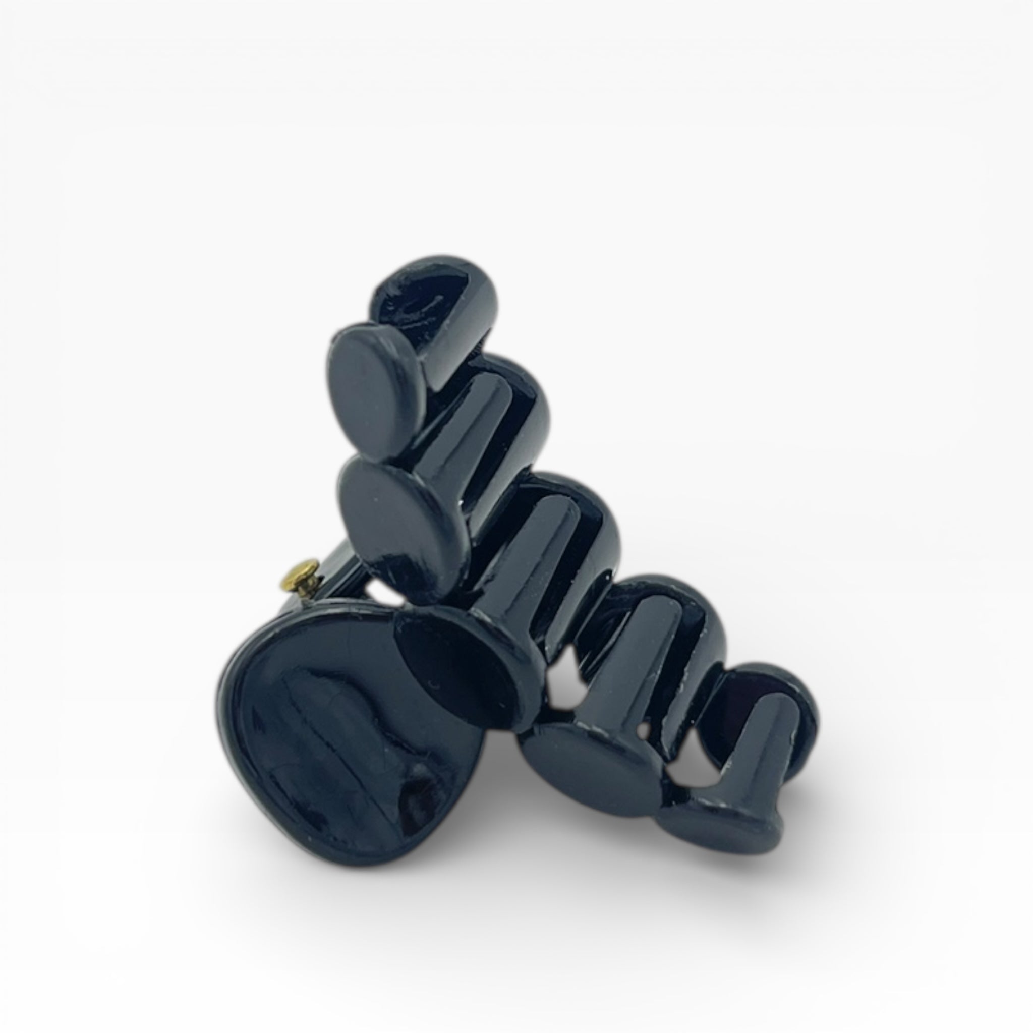 Pinza Chica mini negra - Paquete de 12 piezas 2.58 c/u