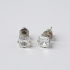 Broqueles zirconia cuadrados - Paquete de 36 piezas 1.75 c/u