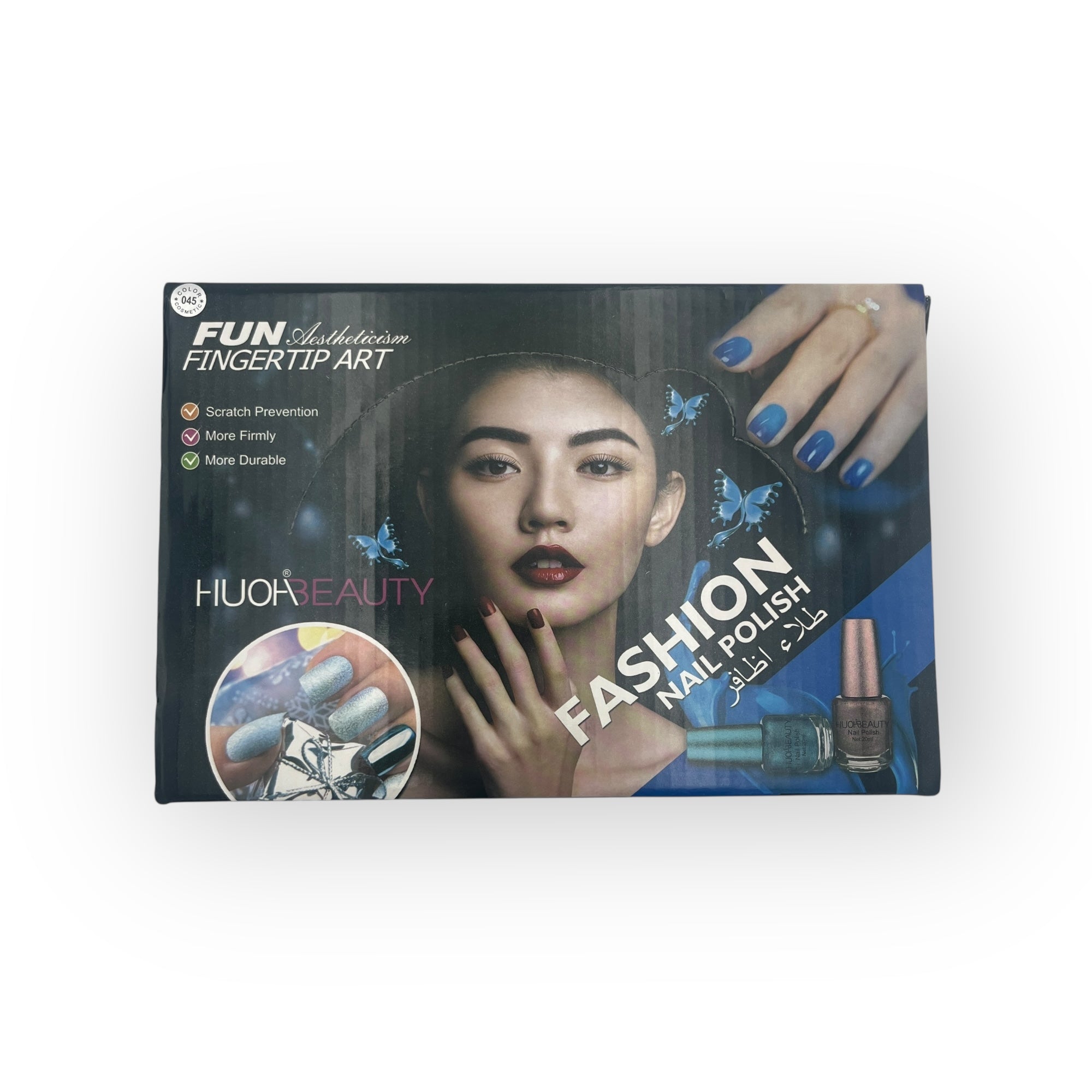 Esmalte Grande Beauty - Paquete de 24 piezas - 3 colores - 6.96 c/u