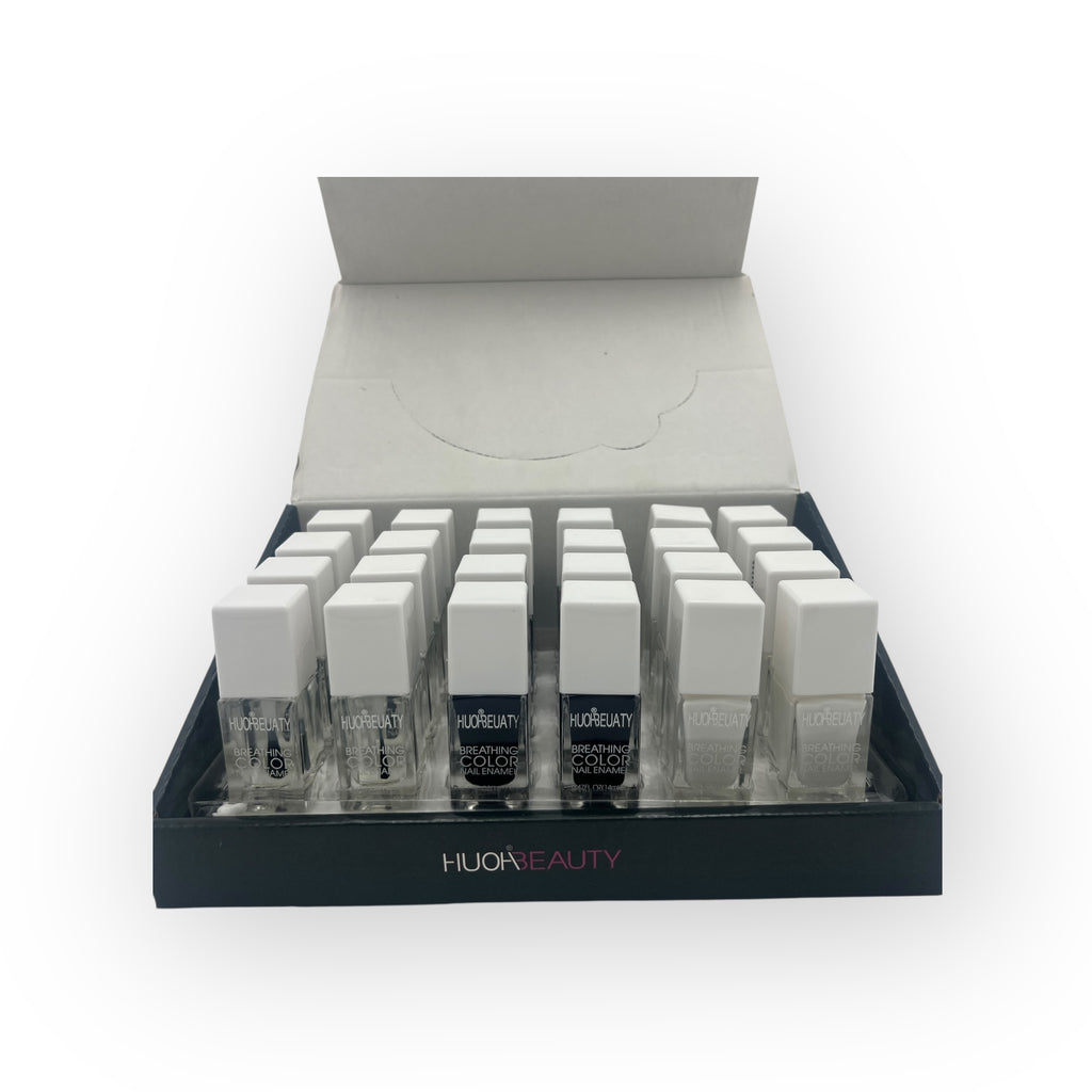 Esmalte Grande Beauty - Paquete de 24 piezas - 3 colores - 6.96 c/u