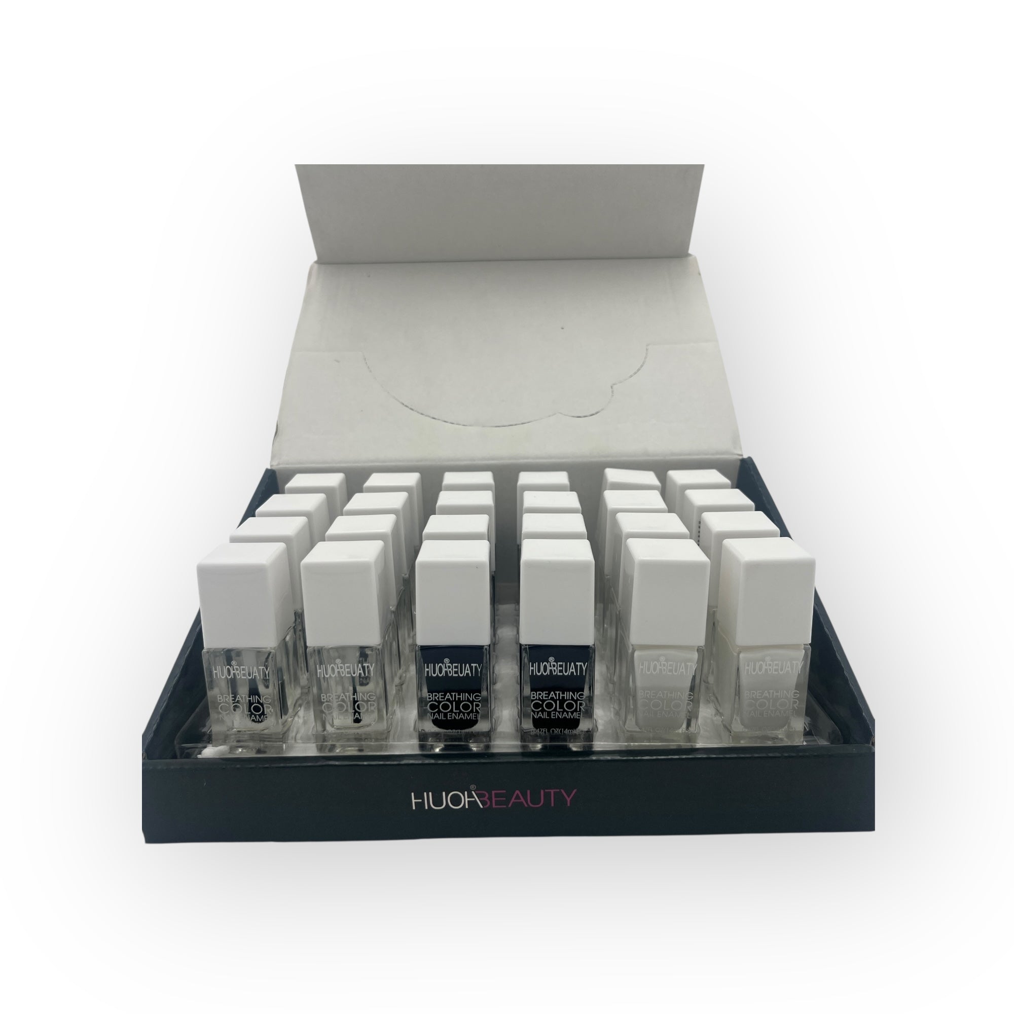 Esmalte Grande Beauty - Paquete de 24 piezas - 3 colores - 6.96 c/u