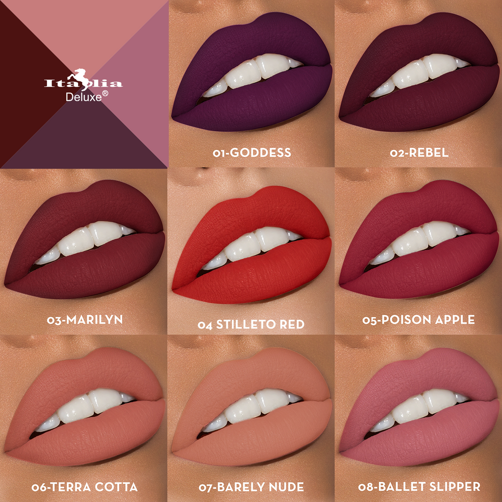 Labial Mousse Matte Italia Deluxe